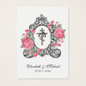 Byzantine Orthodox Eastern Rite Weddenschap Heilig Visitekaartje (Voorkant)