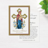 Byzantine Orthodox Eastern Rite Weddenschap Heilig Visitekaartje (Bureau)