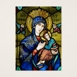 Byzantine Orthodox Eastern Rite Weddenschap Heilig Visitekaartje