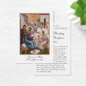 Byzantine Orthodox Eastern Rite Weddenschap Heilig Visitekaartje (Bureau)