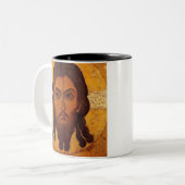 Byzantine Orthodox Jesus Prayer Coffee Mok (Voorkant links)