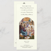 Byzantine Orthodoxe katholieke bruiloft (Voorkant / Achterkant)