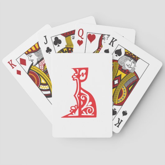byzantine pokerkaarten (Achterkant)