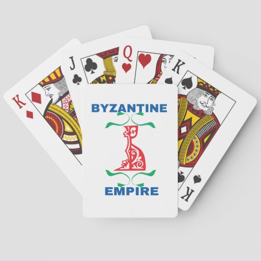 byzantine pokerkaarten (Achterkant)