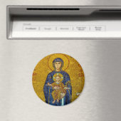 Byzantine Saint Mary Theotokos Magnet Hagia Sophia (Insitu (Vaatwasser))