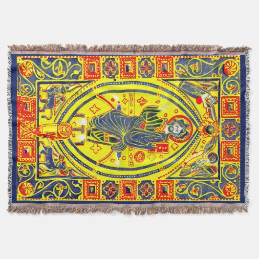 Byzantine volkskunst Jezus Deken (Voorkant)