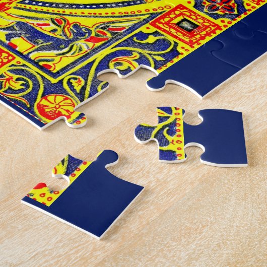 Byzantine volkskunst Jezus Legpuzzel (Zijkant)