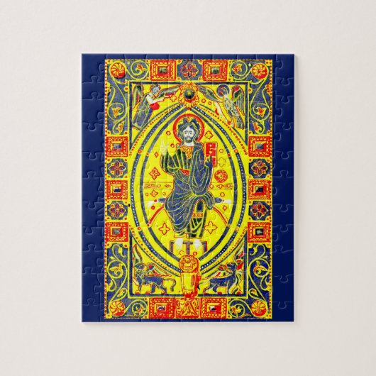 Byzantine volkskunst Jezus Legpuzzel (Verticaal)