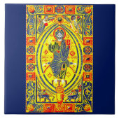 Byzantine volkskunst Jezus Tegeltje (Voorkant)