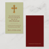 byzantinecross, Uitnodigingen en aankondigingen va (Voorkant / Achterkant)