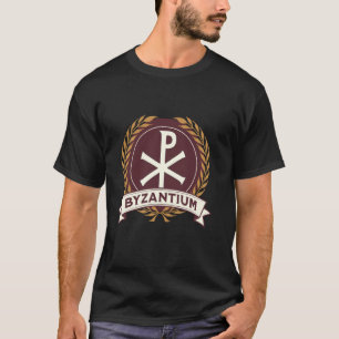 Byzantium Chi Rho Symbool van het Byzantijnse Rijk T-shirt