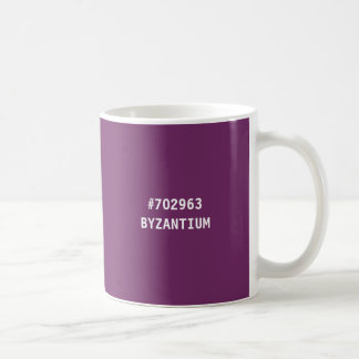 BYZANTIUM Kleur hex Code Mok