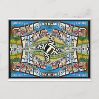 BZ Art: Camp FEMA-Briefkaarten Briefkaart