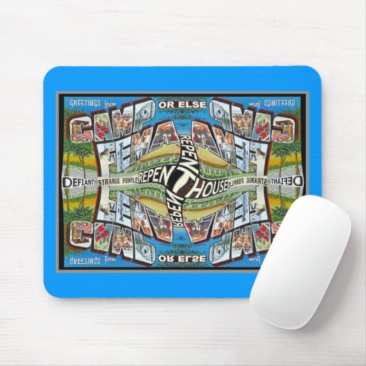 BZ Art: Camp FEMA Mousepad Muismat (Met muis)