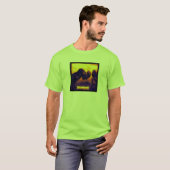 BZ Art: Neon Crows T-shirt (Voorkant volledig)