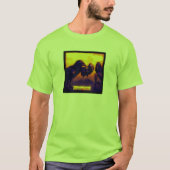 BZ Art: Neon Crows T-shirt (Voorkant)