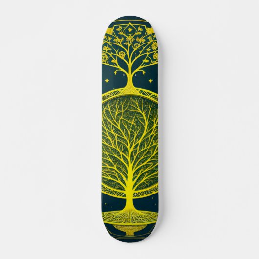 BZ Heilige Graal Boom van Life Aangepast skateboar Persoonlijk Skateboard (Voorkant)