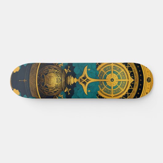 BZ Heilige Graal gebusted 7 3/4-inch skateboard De (Horizontaal)