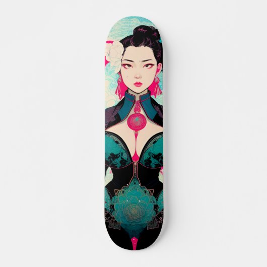 BZ Omnibus Angel Koos aangepast skateboard Deck (Voorkant)