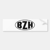 BZH Bretagne Breton Breizh Bumpersticker (Voorkant)
