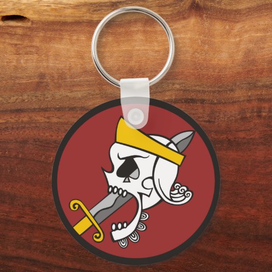 BZRD Zombie Defense Sleutelhanger (Voorkant)