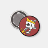 BZRD Zombie Killer Logo Magnet (Voorkant / Achterkant)