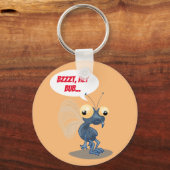 Bzzt, Bub. Cartoon Fly Sleutelhanger (Voorkant)