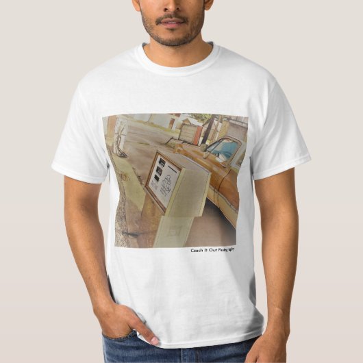 C10 op het station t-shirt (Voorkant)