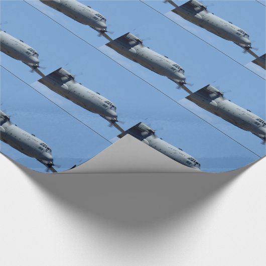 C130 HERCULES EN A10 WARTHOG IN FORMATIE CADEAUPAPIER (Hoek)