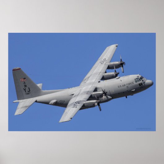 C130 Hercules Poster (Voorkant)
