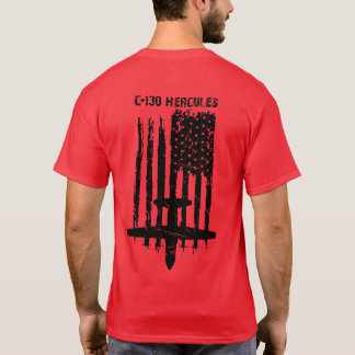 C130 Hercules Vliegtuig Veteraan Shirt