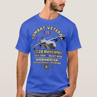 C130 Veteranen Afghanistan T-shirt