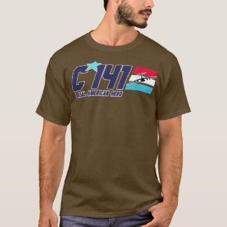 C141, een echte Amerikaanse Hero T-shirt
