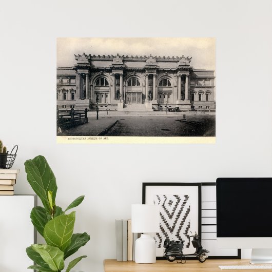 c1905 Metropolitan Museum of Art, New York Poster (Thuiskantoor)