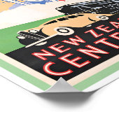 c1940 TRAVEL POSTER NEW ZEALAND (Hoek)