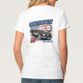 C1 Corvette - 2-zijdig dames T-shirt (Achterkant)
