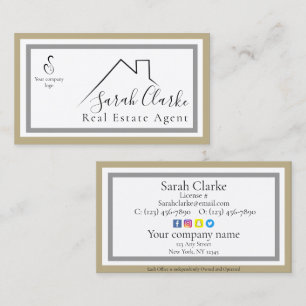 C21 Black Rooftop-Visitekaartje Visitekaartje