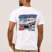 C2 Corvette - 2-zijdig Mannen T-shirt (Achterkant)