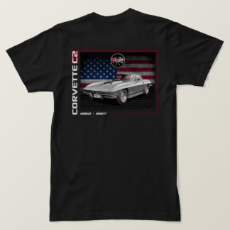 C2 Corvette - 2-zijdig Mannen T-shirt