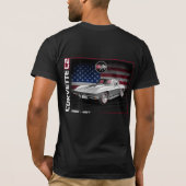 C2 Corvette - 2-zijdig Mannen T-shirt (Achterkant)