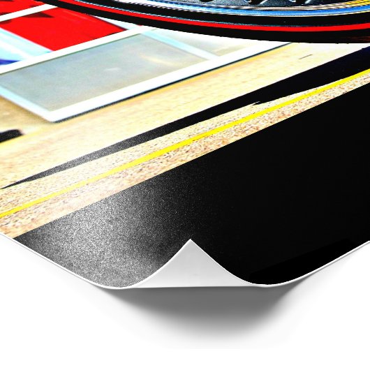 C2 Corvette Wall Art Foto Afdruk (Hoek)