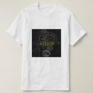 C2B: AAN BOORD BLK Basic T-shirt