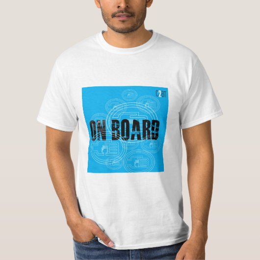 C2B: AAN BOORD BLU1 basic T-shirt (Voorkant)