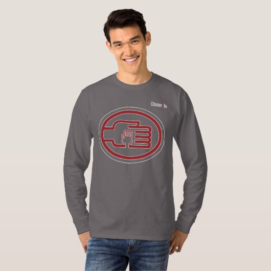 C2B: Logo-TR basic T-shirt met lange mouwen (Voorkant volledig)