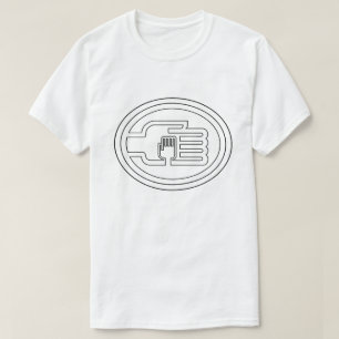 C2B: Outline-BLK T-shirt