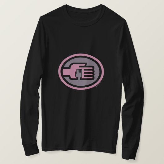 C2B: T BLK-Logo-2 tone PG met lange mouwen T-shirt (Design voorkant)