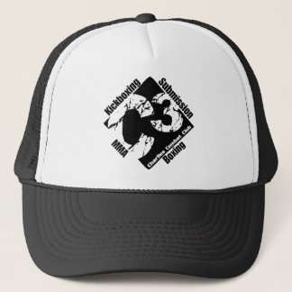 C3 Black Logo Trucker Hat Trucker Pet