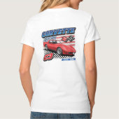 C3 Corvette - 2-zijdig dames T-shirt (Achterkant)