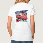 C3 Corvette - 2-zijdig dames T-shirt (Achterkant)