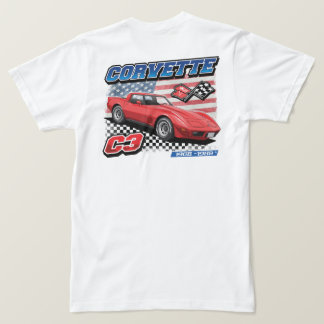 C3 Corvette - 2-zijdig Mannen T-shirt
